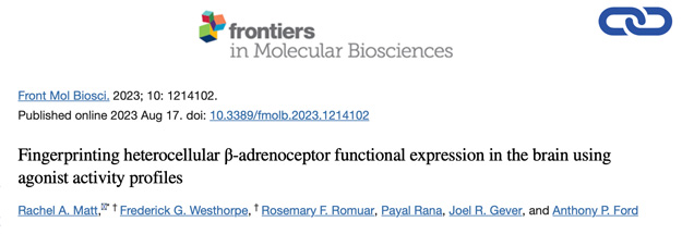 Fingerprinting heterocellular β-adrenoceptor functional expression in the brain using agonist activity profiles