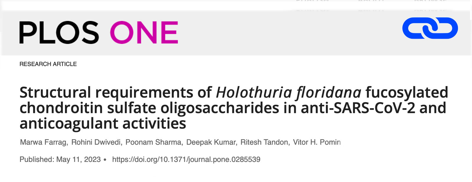 Structural requirements of Holothuria floridana fucosylated chondroitin sulfate oligosaccharides in anti-SARS-CoV-2 and anticoagulant activities